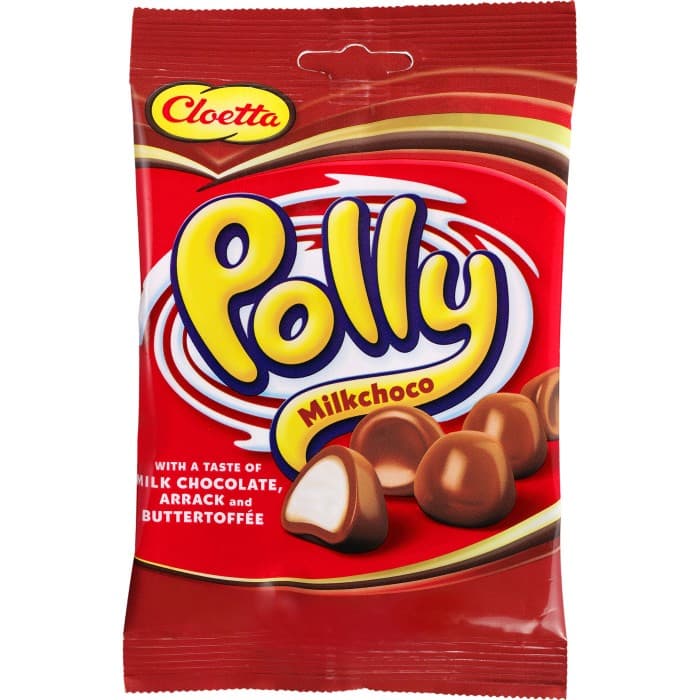 Cloetta Polly Röd Milkchoco 200g från Cloetta – köp hos Delitea