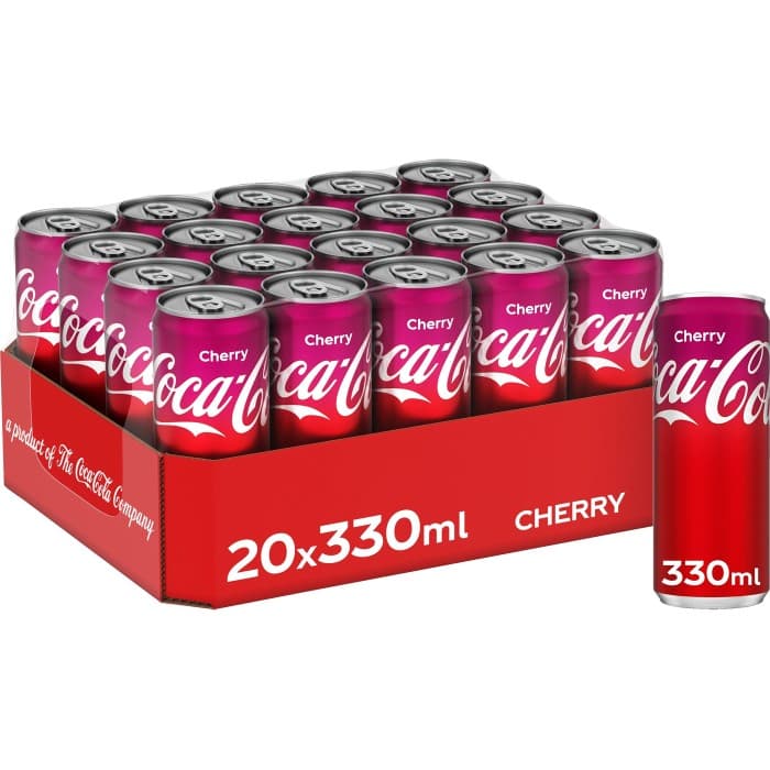 Coca-Cola Cherry Burk 20x33cl från Coca-Cola – köp hos Delitea