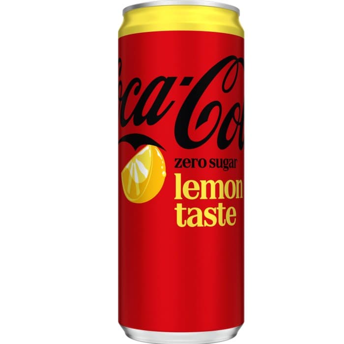 Coca-Cola Lemon Zero Burk 33cl – från Coca-Cola – 14 kr – hos Delitea