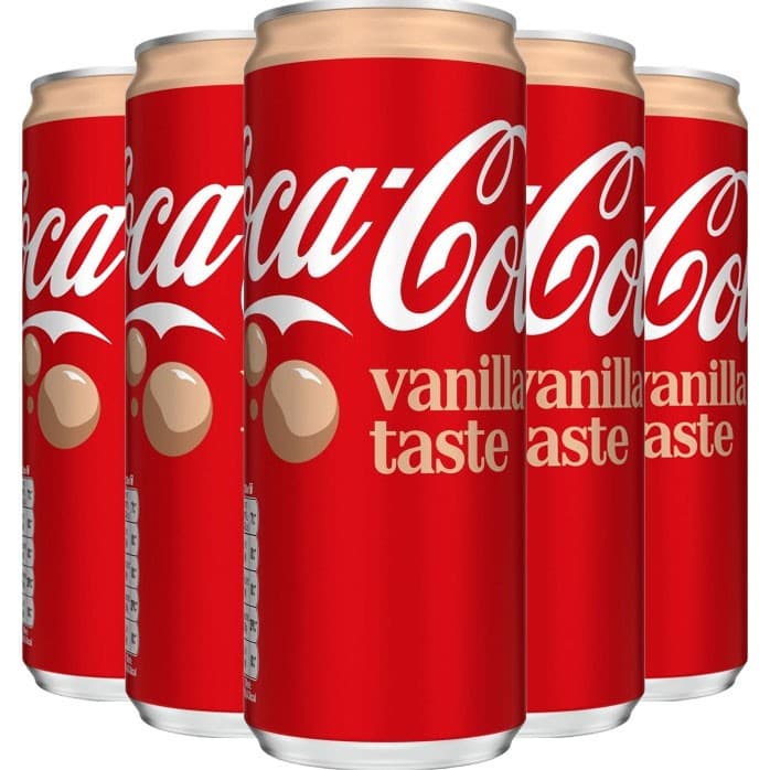 Coca-Cola Vanilla Burk 6x33cl från Coca-Cola – köp hos Delitea