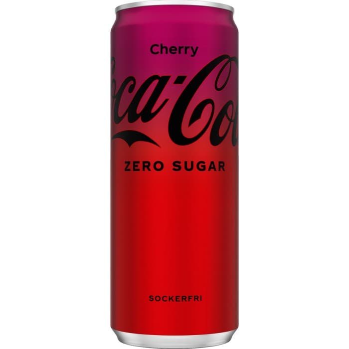 Coca-Cola Zero Cherry 330ml från Coca-Cola – köp hos Delitea