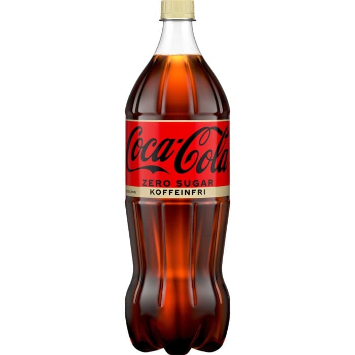 Coca-Cola Zero Koffeinfri Läsk 1,5L från Coca-Cola – köp hos Delitea