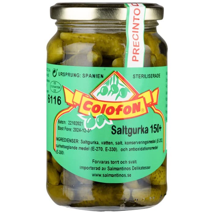 Colofon Pepinillos Saltgurka Små 350g – från Colofon – 45 kr – hos Delitea