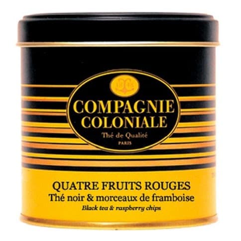 Compagnie Coloniale Svart Te 4 Röda Frukter 120g