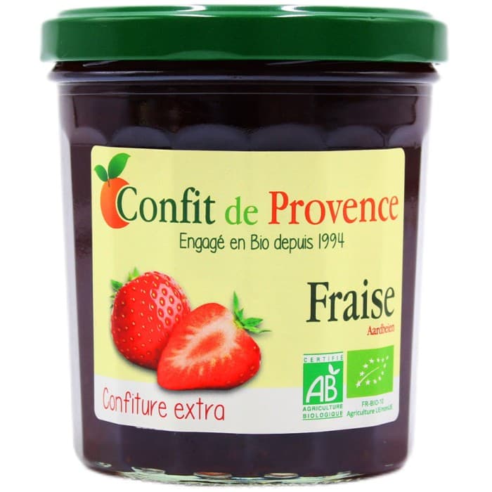 Confit de Provence Jordgubbsmarmelad 370g – från Confit de Provence – 75 kr – hos Delitea