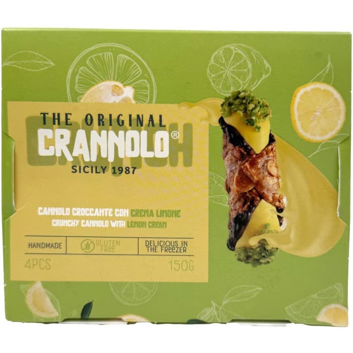 Crannolo Cannoli med Citroncreme 150g – från Crannolo – 75 kr – hos Delitea