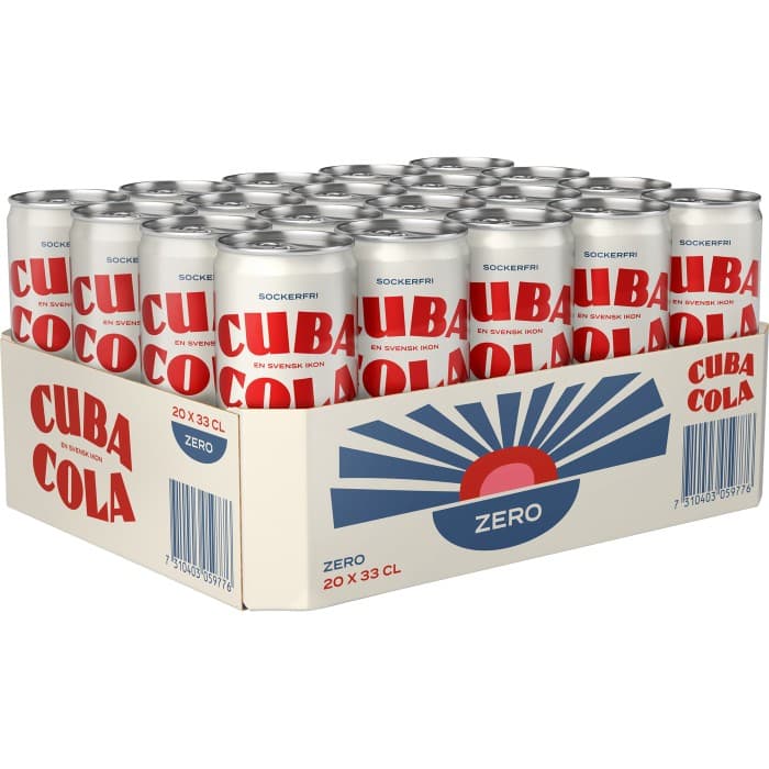 Cuba Cola Zero 20x33cl från Cuba Cola – köp hos Delitea