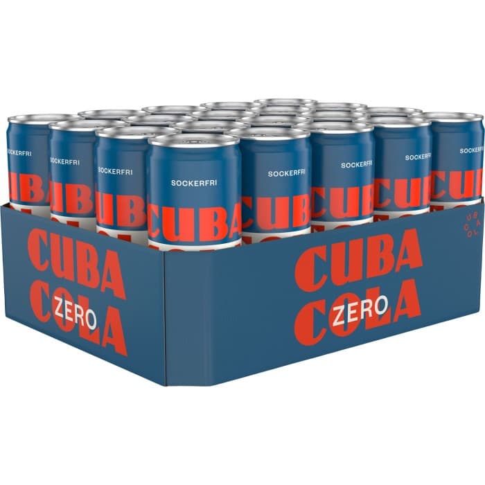 Cuba Cola Zero 20x33cl – från Cuba Cola – 139 kr – hos Delitea