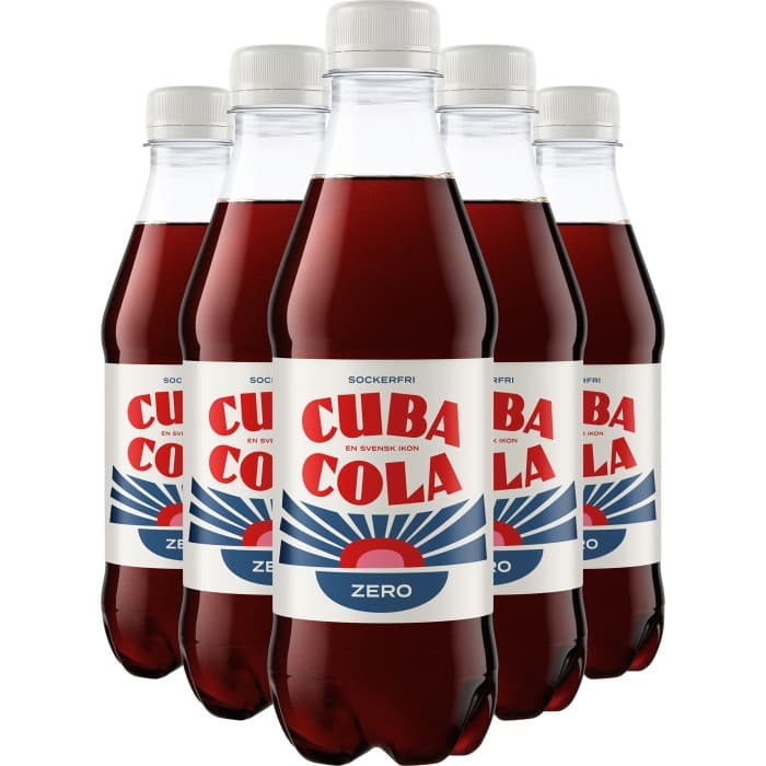 Cuba Cola Zero PET 18x33cl – från Cuba Cola – 160 kr – hos Delitea