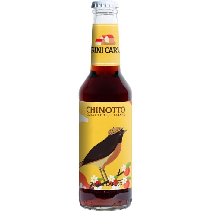 Cugini Caruso Chinotto Läsk 27,5cl – från Cugini Caruso – 35 kr – hos Delitea