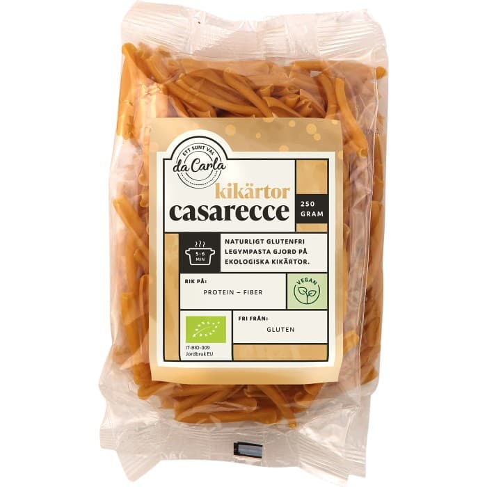 da Carla Kikärtspasta Casarecce 250g