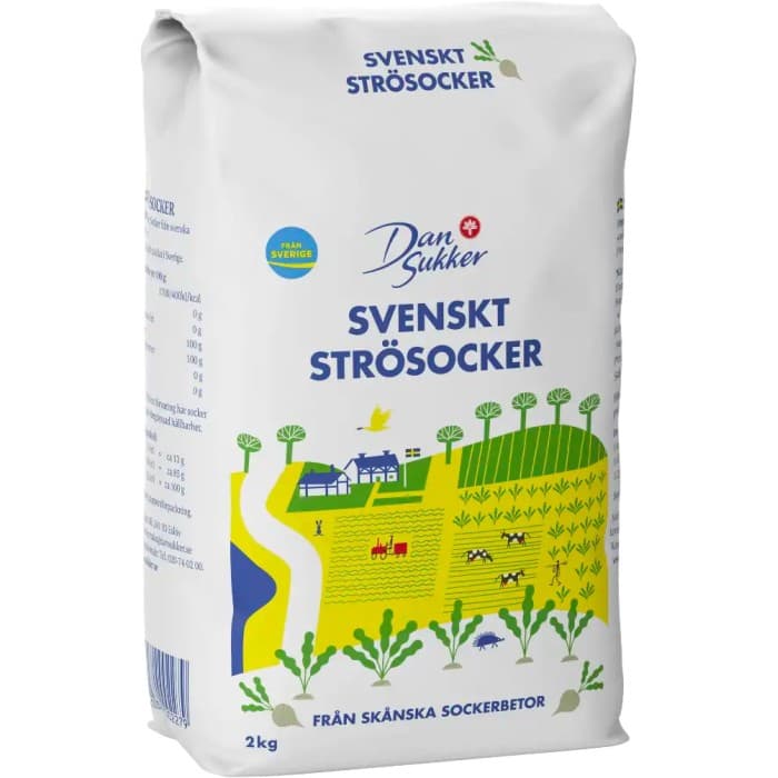 Dansukker Strösocker 2kg
