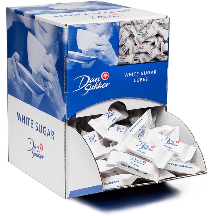 Dansukker Displaybox Snabbitssocker 1kg