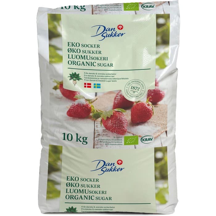 Dansukker Strösocker EKO 10kg – från Dansukker – 349 kr – hos Delitea