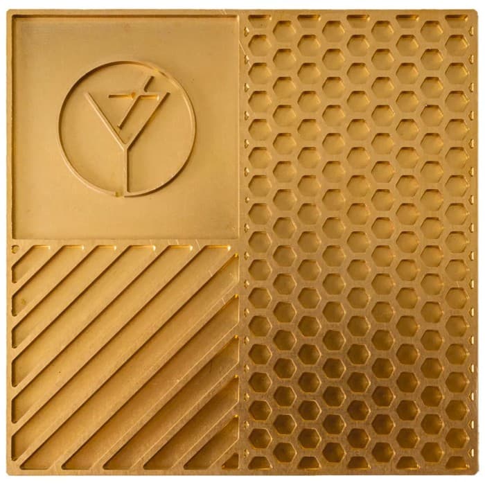 David Kringlund x Barkonsult Brass Ice Stamp