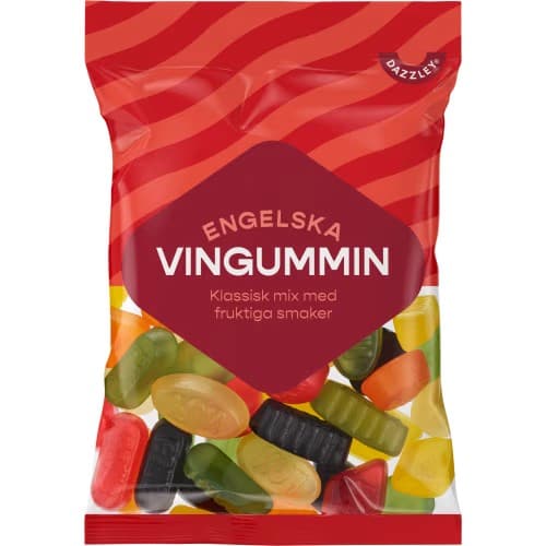 Dazzley English Winegum 250g – från Dazzley – 21 kr – hos Delitea