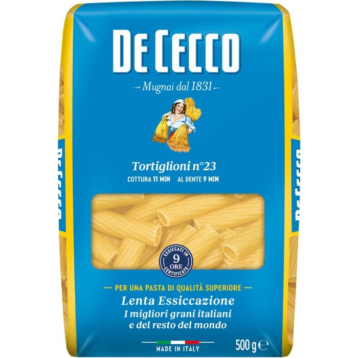 De Cecco Pasta Tortiglioni 500g