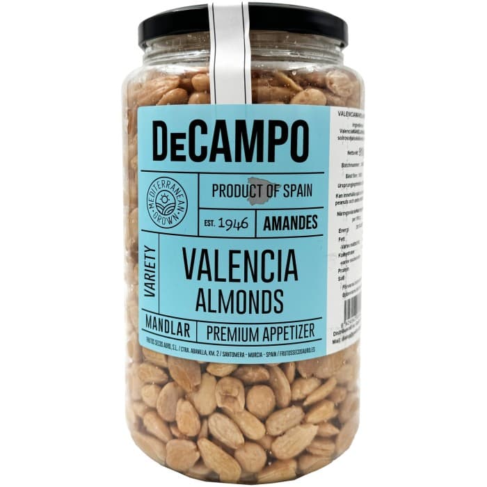 DeCampo Valenciamandel Saltad 910g