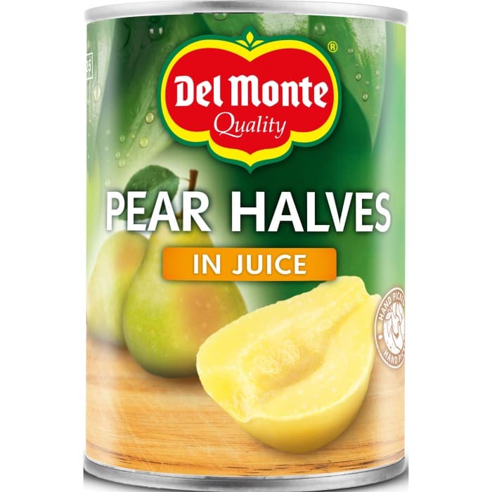 Del Monte Päronhalvor i Juice 415g