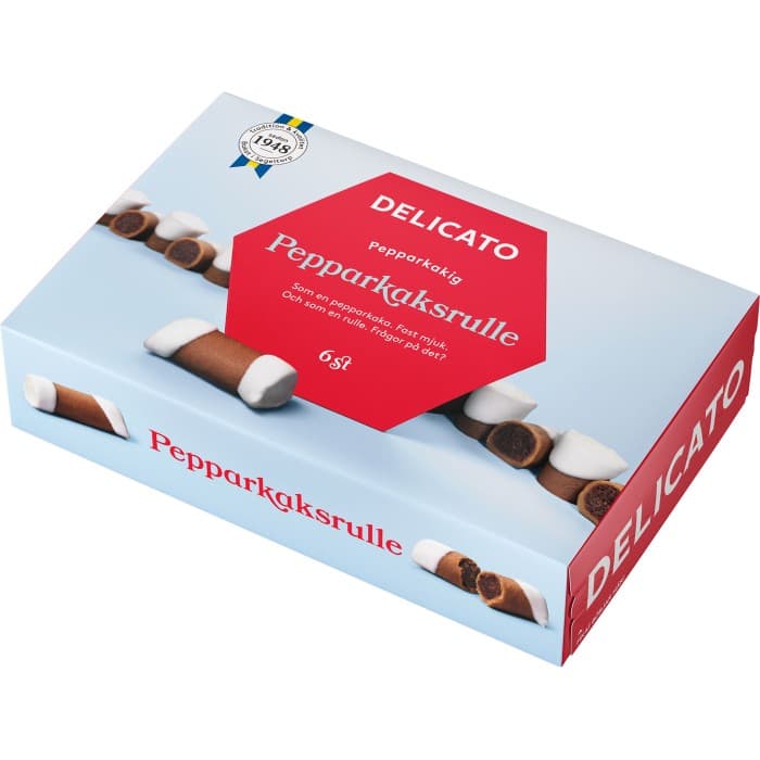 Delicato Pepparkaksrulle 6-pack