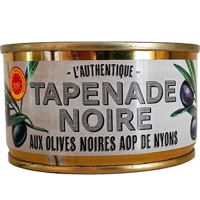 Delices de Luberon Tapenade Noire Nyonsoliver 125g