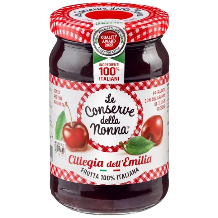 Della Nonna Extra Körsbärssylt 330g