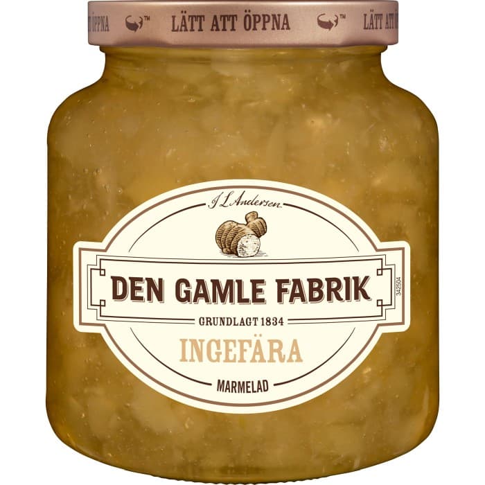 Den Gamle Fabrik Ingefäramarmelad 380g