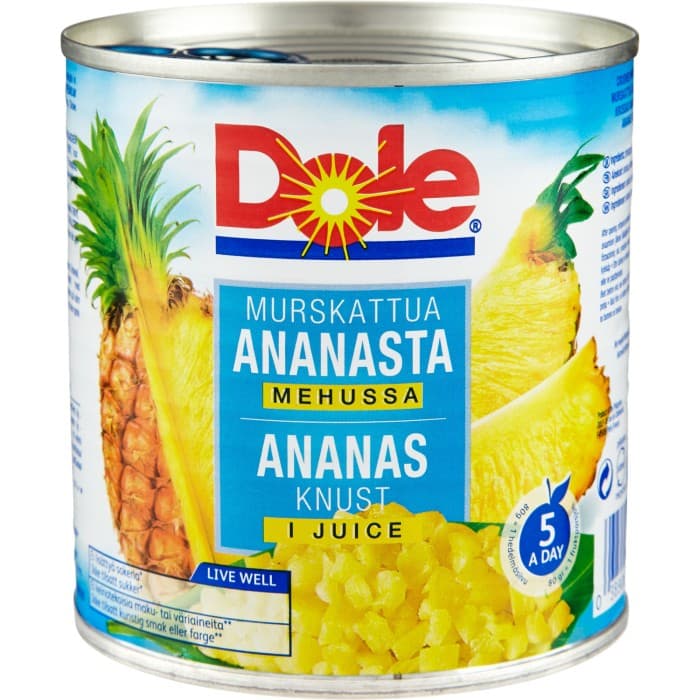 Dole Ananas Krossad 432g från Dole – köp hos Delitea