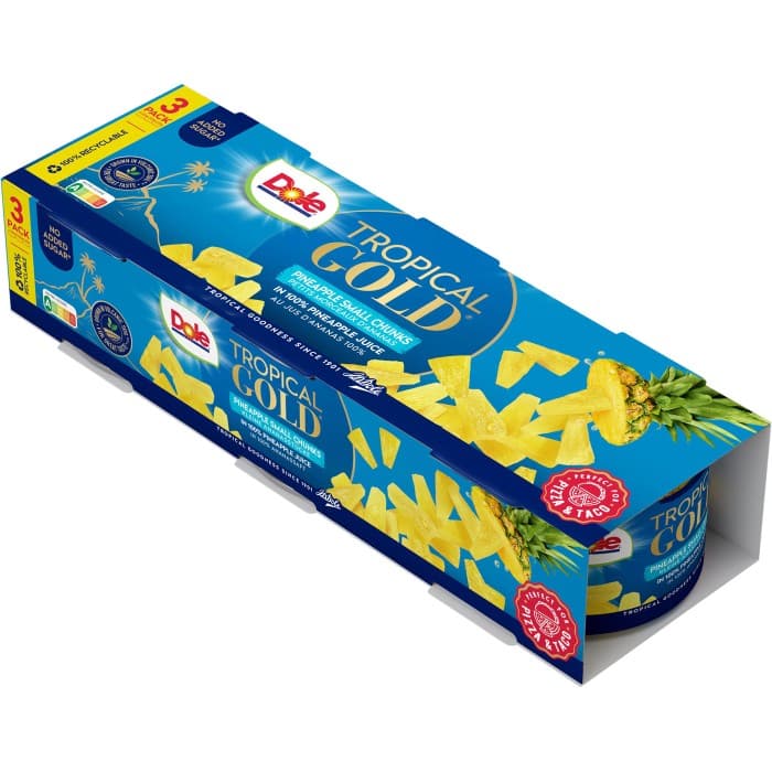 Dole Ananas Tropical Gold Taco/Pizza 3x227g