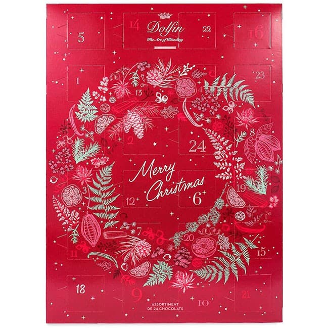 Dolfin Vinter Chokladkalender 108g