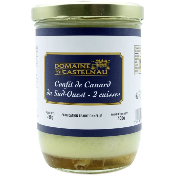 Domaine de Castelnau Confit de Canard Anklår 780g