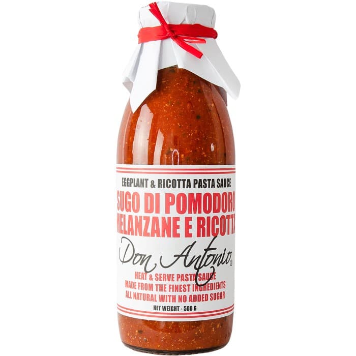 Don Antonio Sugo Pastasås Ricotta & Aubergine 500g