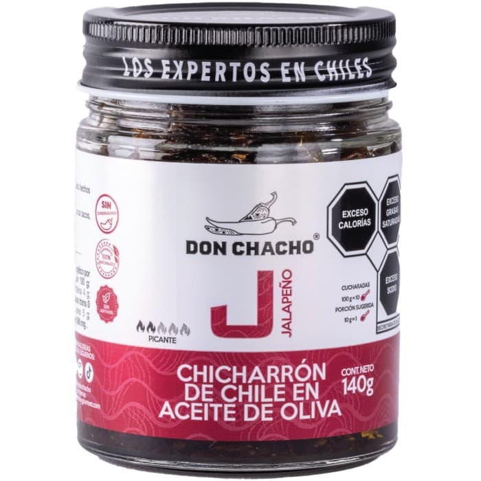 Don Chacho Chili & Jalapeño i Olivolja 140g från Don Chacho - köp hos Delitea