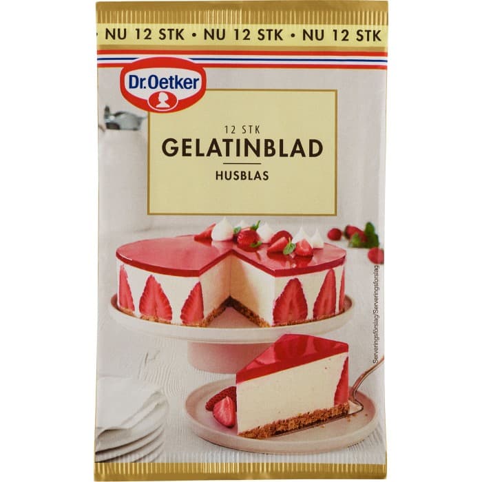 Dr. Oetker Gelatinblad 12st
