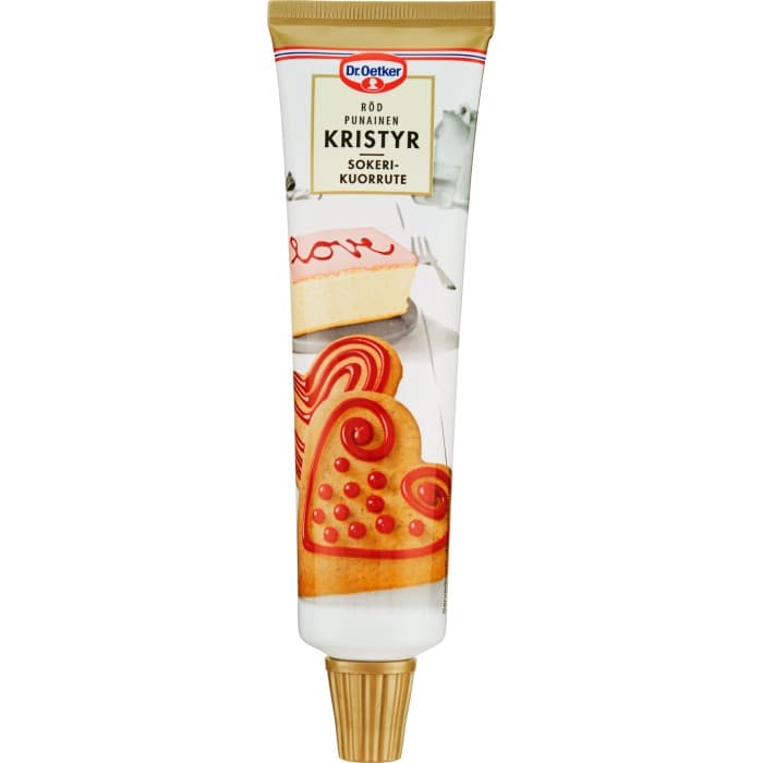 Dr. Oetker Kristyr Röd 125g
