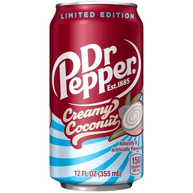 Dr Pepper Creamy Coconut 355ml – från Dr Pepper – 19 kr – hos Delitea
