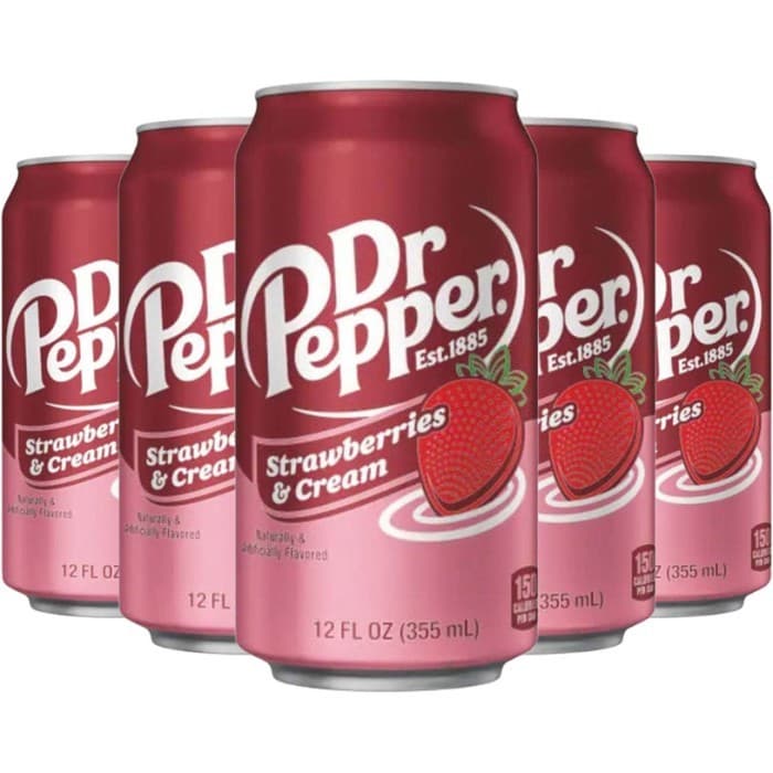 Dr Pepper Strawberries & Cream 12x355ml från Dr Pepper – köp hos Delitea