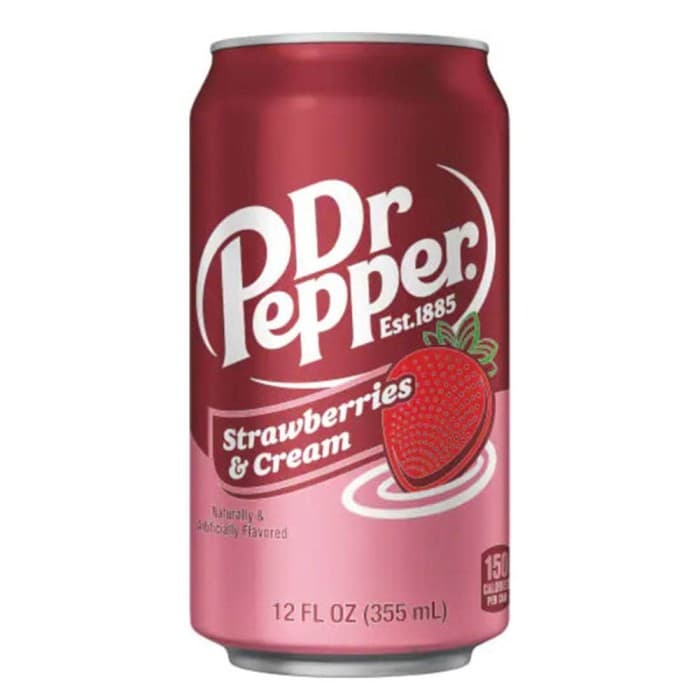 Dr Pepper Strawberries & Cream 355ml – från Dr Pepper – 22 kr – hos Delitea