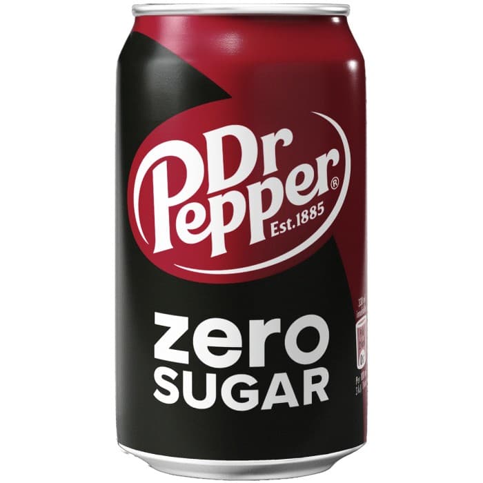 Dr Pepper Zero 33cl från Dr Pepper – köp hos Delitea