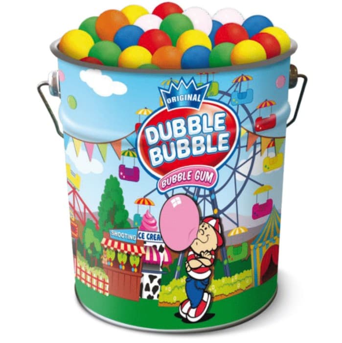 Dubble Bubble Bucket Gumballs 200st från Dubble Bubble – köp hos Delitea