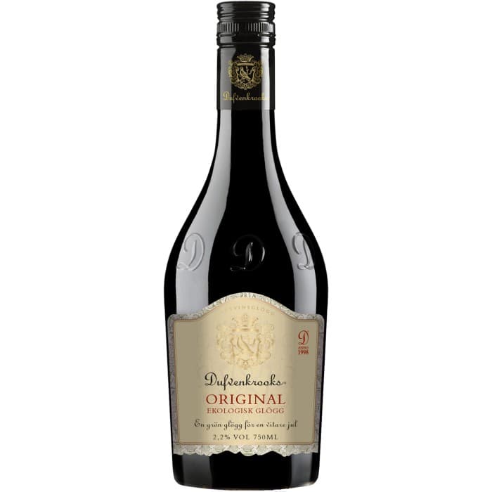 Dufvenkrooks Original Röd 2,2% Lätt Ekologisk Vinglögg 75cl