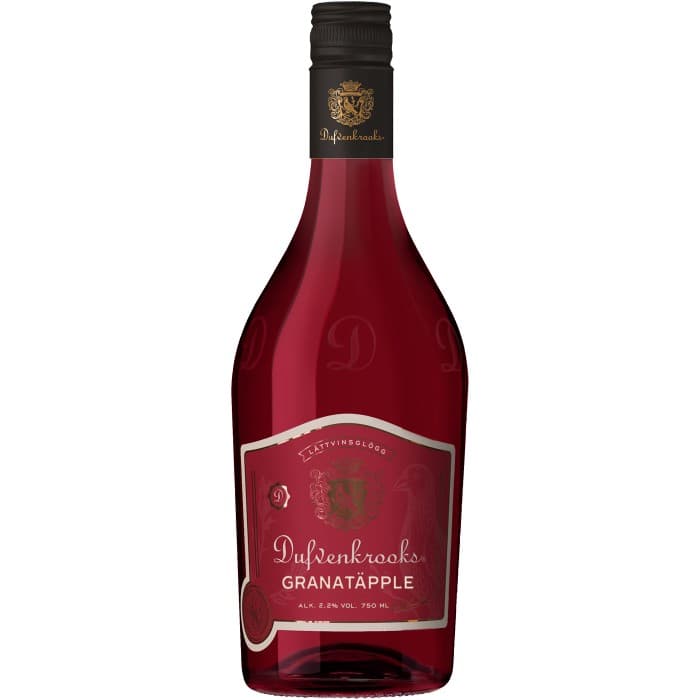 Dufvenkrooks Granatäpple 2,2% Glögg 75cl