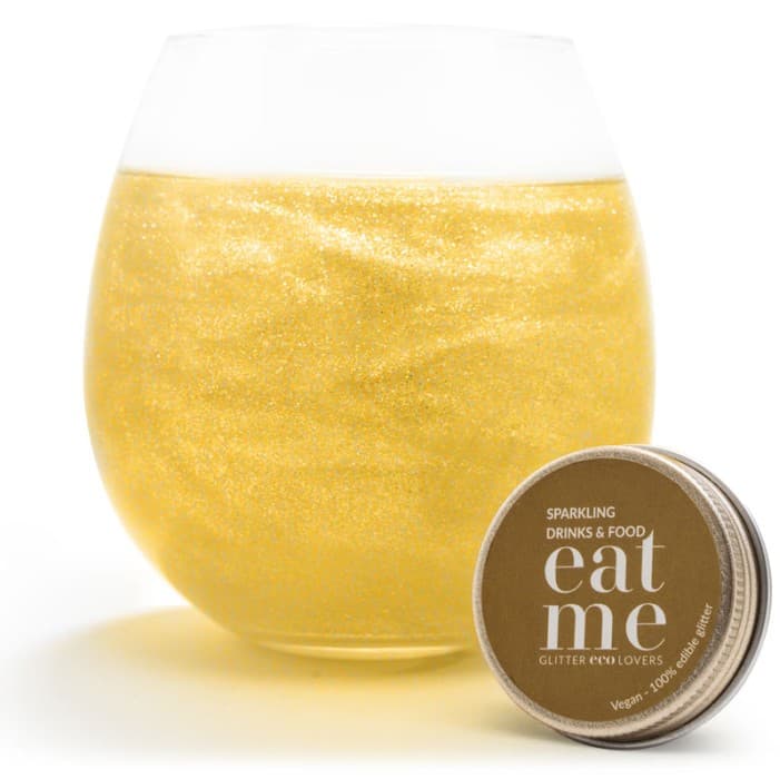 Glitter Eco Lovers EAT ME Gold Edible Glitter 20ml