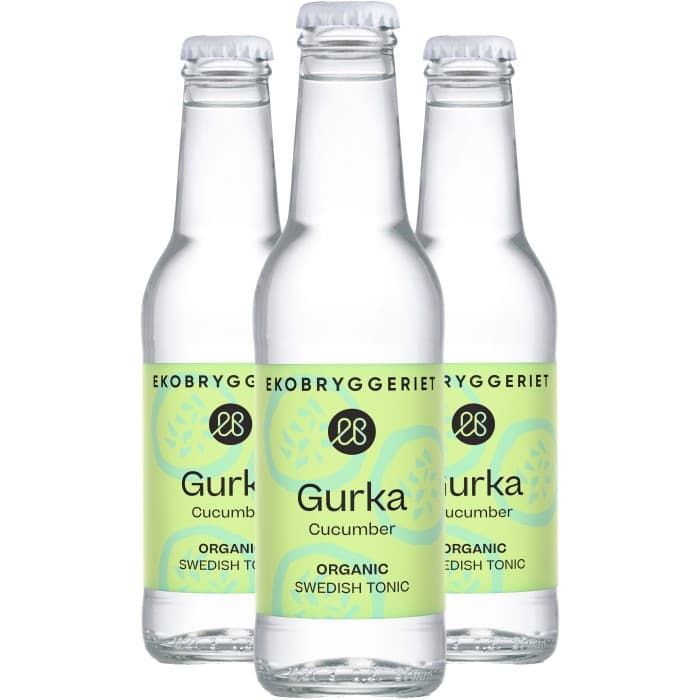 Ekobryggeriet Tonic Gurka 4x20cl från Ekobryggeriet – köp hos Delitea