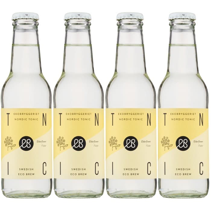 Ekobryggeriet Tonic Fläder 4x20cl