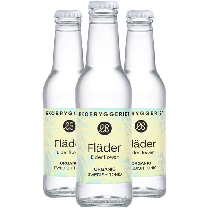 Ekobryggeriet Tonic Fläder 4x20cl från Ekobryggeriet – köp hos Delitea