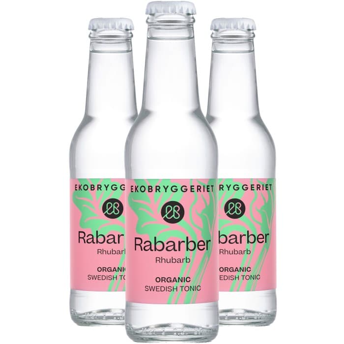 Ekobryggeriet Tonic Rabarber 4x20cl från Ekobryggeriet – köp hos Delitea