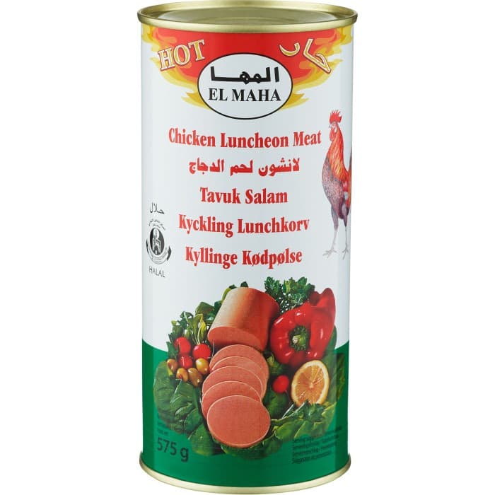 El Maha Lunchkorv Hot Kyckling 575g