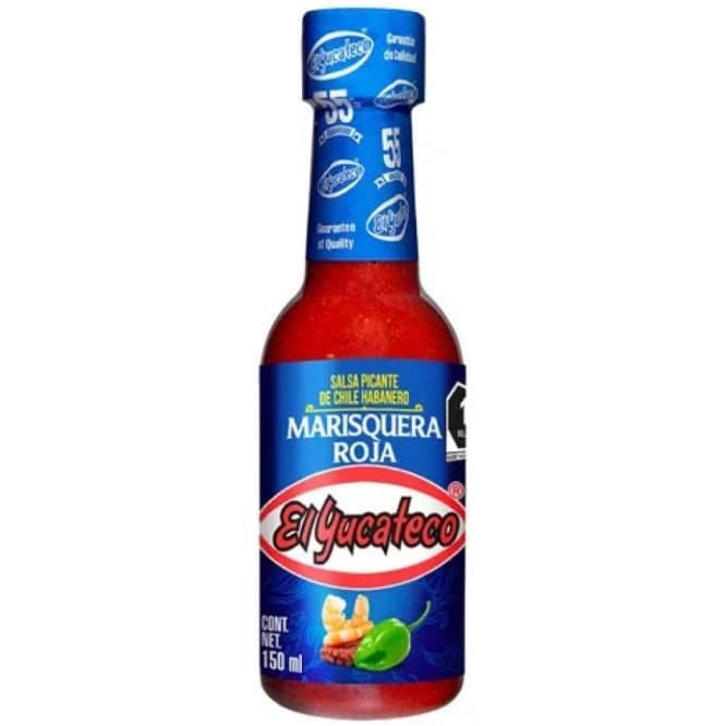 El Yucateco Marisquera Habanero Röd Sås 150ml