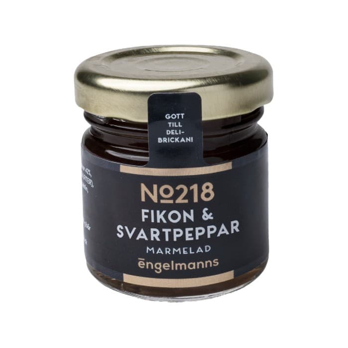Engelmanns Marmelad Fikon & Svartpeppar Mini 42g – från Engelmanns – 35 kr – hos Delitea